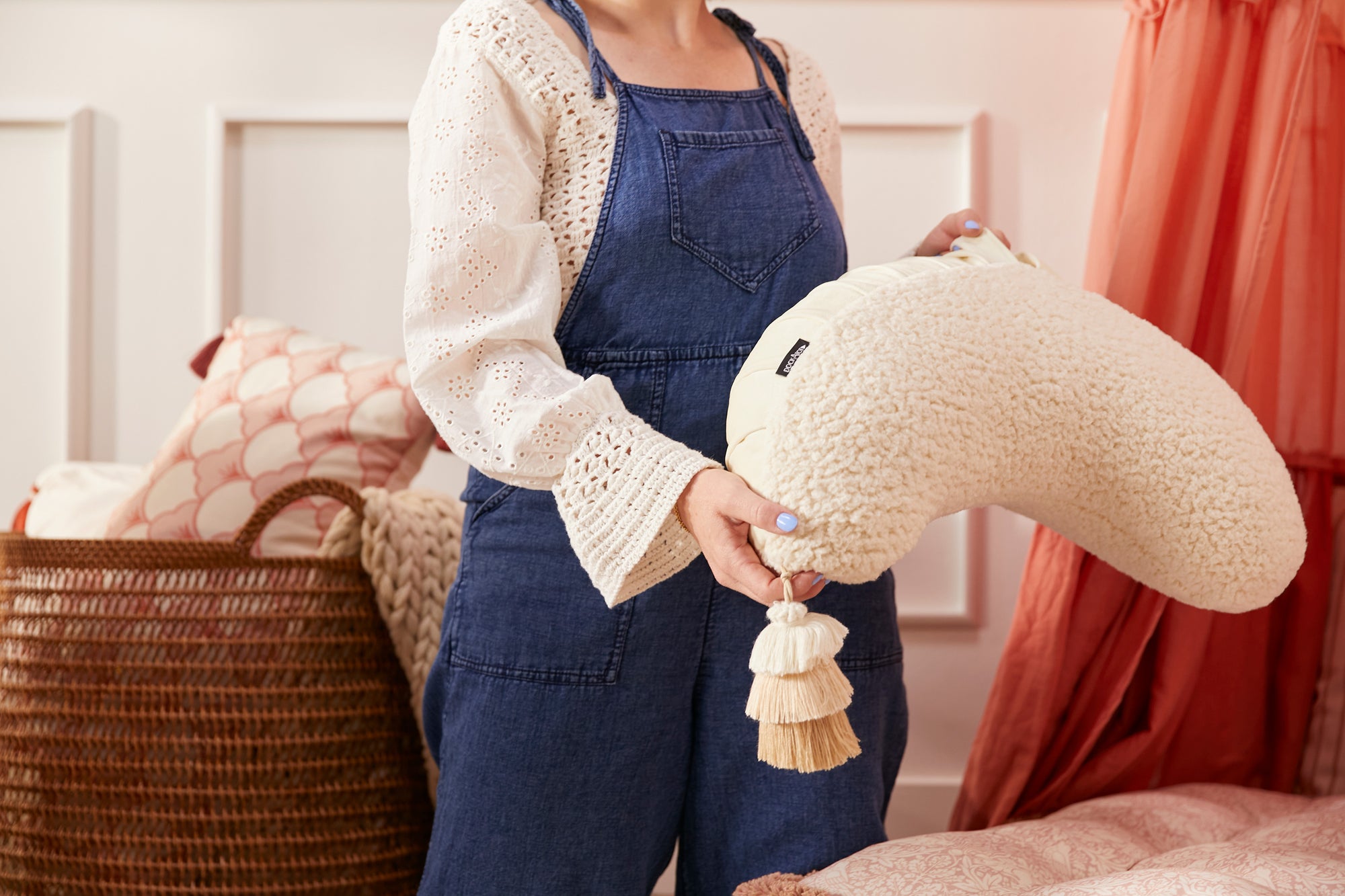 Nursing Pillow - Boucle / Cream
