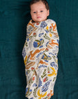 DockATot Swaddle Set - Woodland / Deep Teal