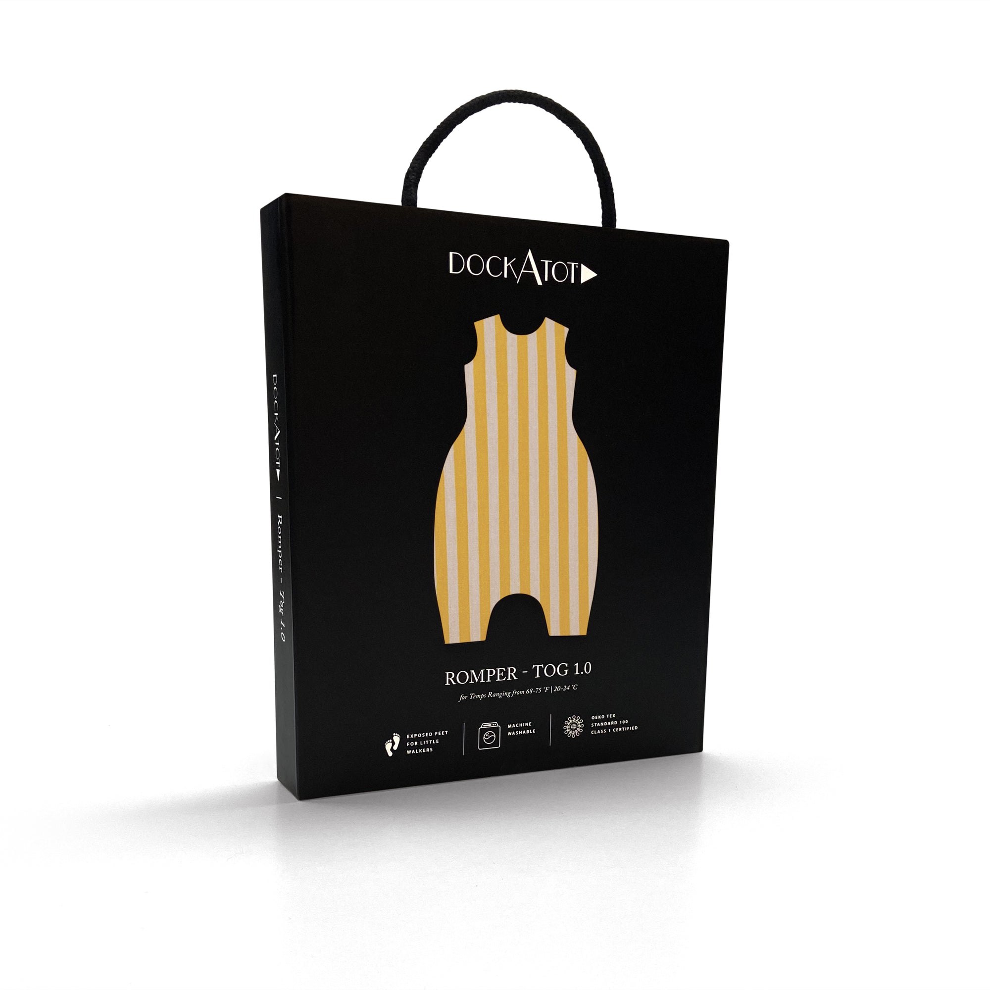DockATot Romper - Golden Stripe