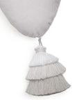 Nursing Pillow  - Fog Grey Chambray