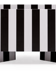 Kind Essential Bassinet - Black & White Stripe