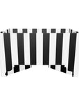 Kind Essential Bassinet - Black & White Stripe