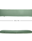 Cosset Body Pillow – Emerald Chambray